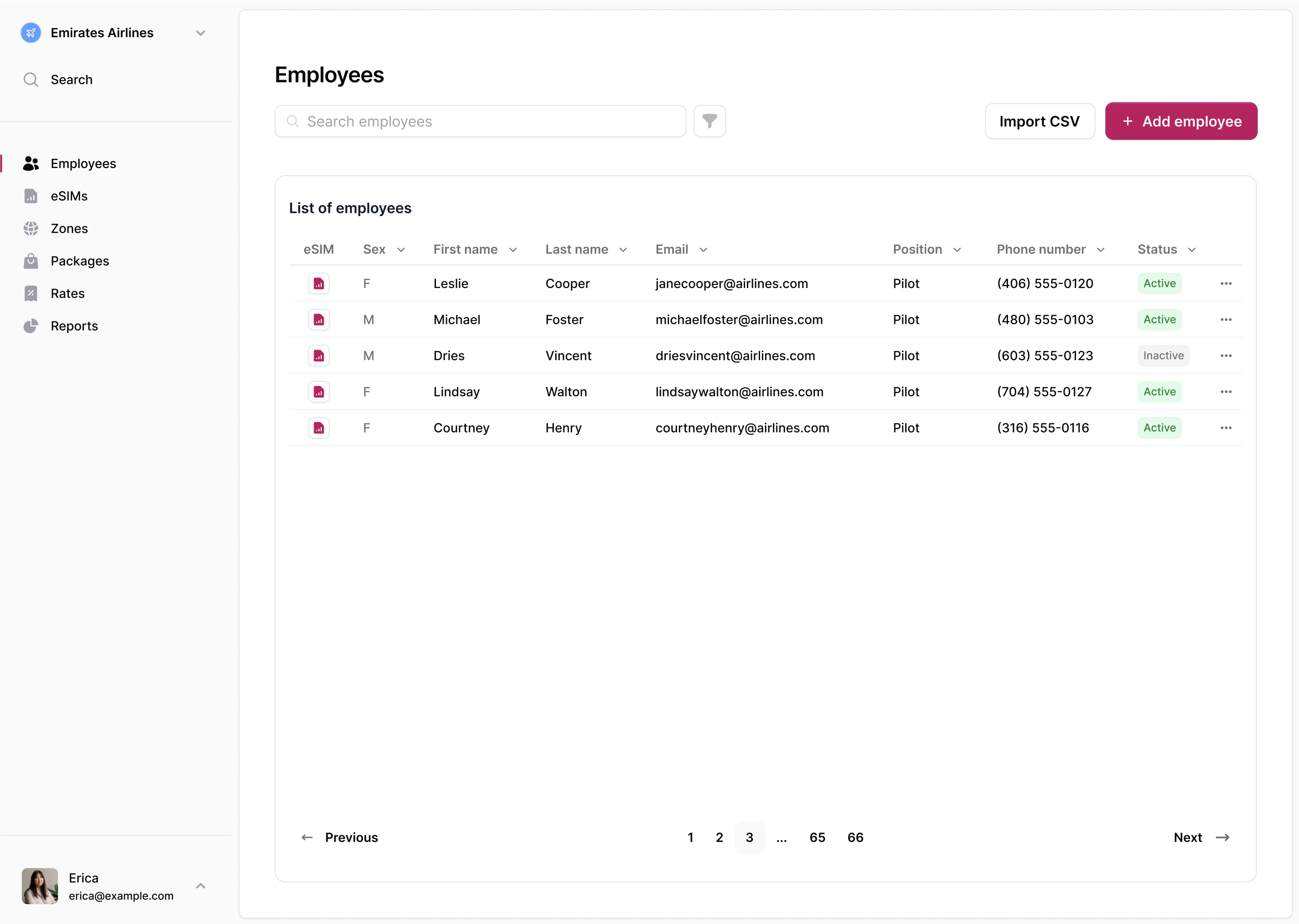 App screenshot