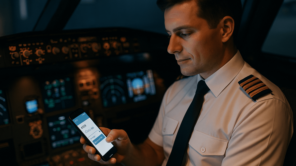 How flight crew stay connected without roaming charges
